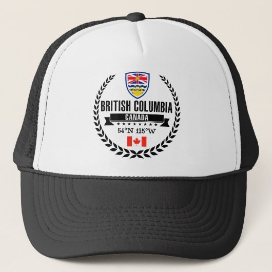 British Columbia Truckerkappe (Vorderseite)