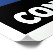 British Conservative Party Election Poster Sto (Ecke)