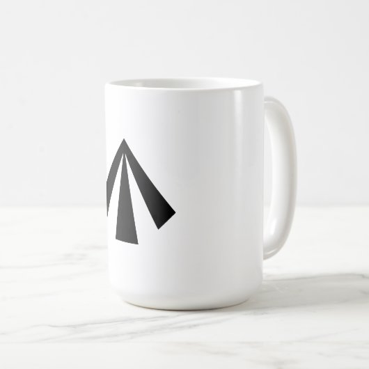 British Convict Arrow British Army MOD Crows Foot Kaffeetasse (VorderseiteRechts)