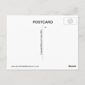 British Cruiser Mk IV Tank Postkarte (Rückseite)