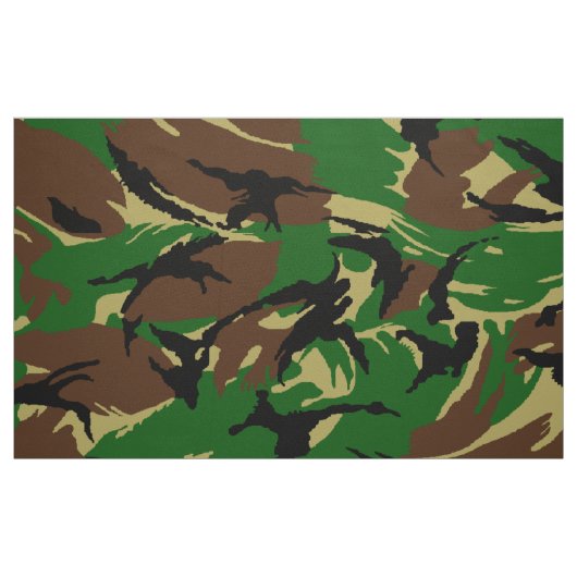 British DPM CAMOUFLAGE Fabric Stoff (Fat Quarter (45,7 x 55,9 cm))