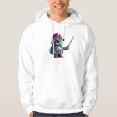 British Dragoon Defender Halloween's Regal Reptile Hoodie (Vorderseite)