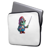 British Dragoon Defender Halloween's Regal Reptile Laptopschutzhülle (Vorderseite Links)