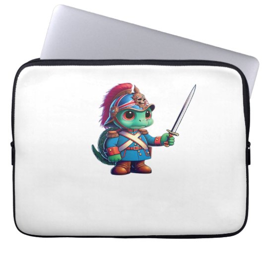 British Dragoon Defender Halloween's Regal Reptile Laptopschutzhülle (Vorderseite)