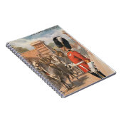 British Dragoons Royal Scots Greys postcard Notizblock (Rechte Seite)