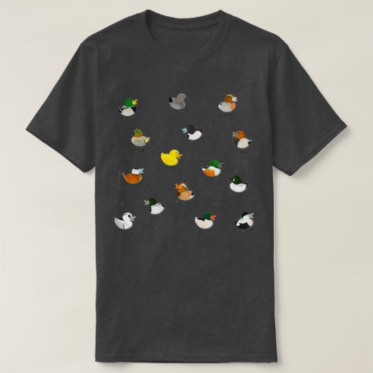 British Ducks Pattern T-Shirt (Design vorne)
