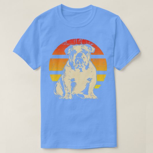 British English Bulldog Dog Breed T-Shirt (Design vorne)