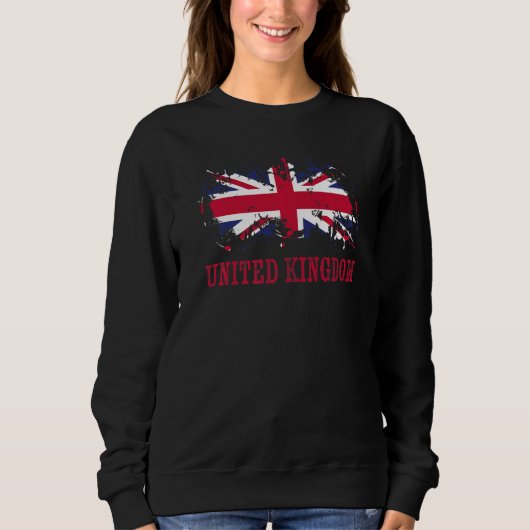 British enthusiasts for United Kingdom and United  Sweatshirt (Vorderseite)