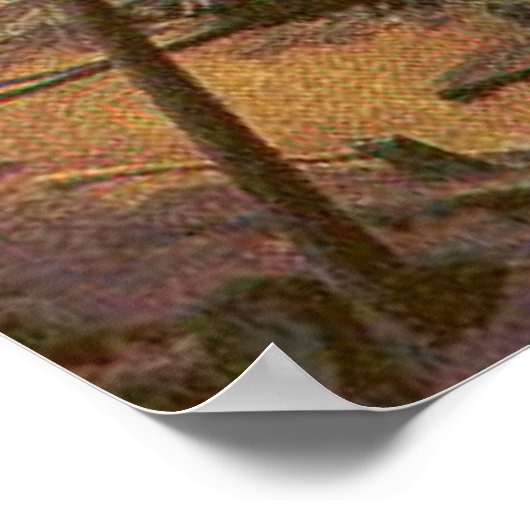 British EOD Digging for Bomb Poster (Ecke)