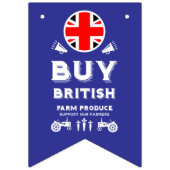 British Farming Support Wimpelkette (Dritte Fahne)