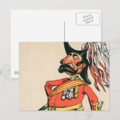 British Field Marshal Postkarte (Vorne/Hinten)