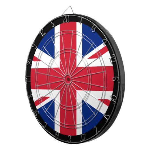 British Flag Dartboard & United / game Dartscheibe (Vorderseite rechts)