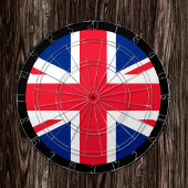 British Flag Dartboard & United / game Dartscheibe