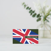 British Flag Design, Flag Nordirland Visitenkarte (Stehend Vorderseite)