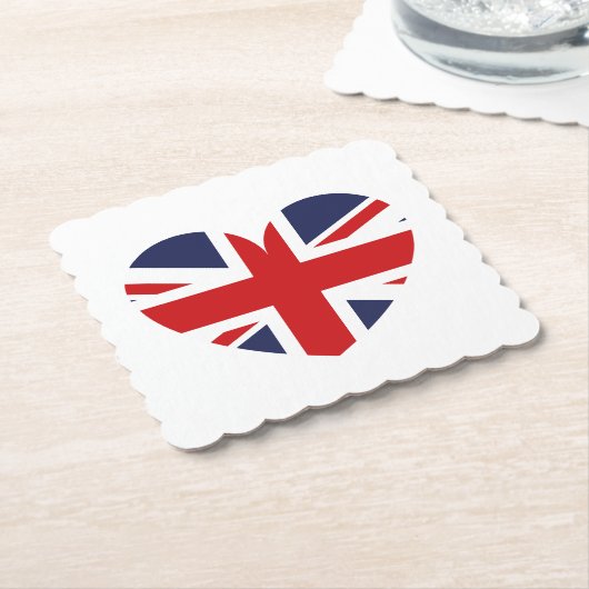 British Flag Drink Untersetzer (angewinkelt)