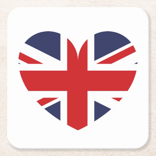 British Flag Drink Untersetzer (Vorderseite)