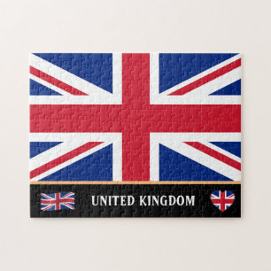British Flag & English country / Vereinigtes Köni Puzzle