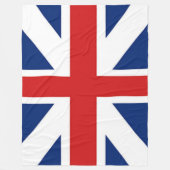 BRITISH FLAG FLEECEDECKE (Vorderseite)
