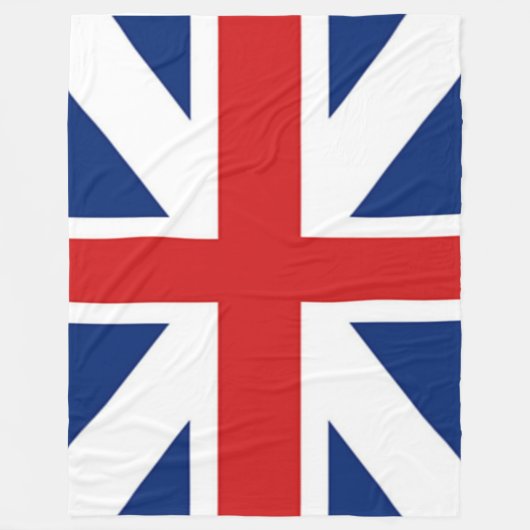 BRITISH FLAG FLEECEDECKE (Vorderseite)