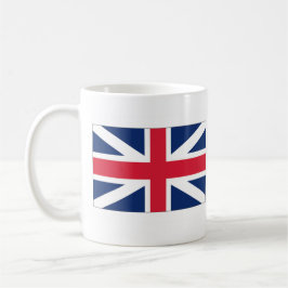 British Flag God Rettete The King Tee / Coffee Tas Kaffeetasse