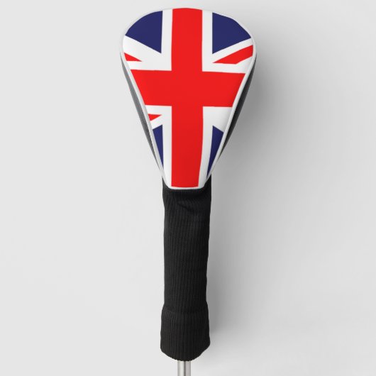 British Flag Golf Head Cover Golf Headcover (Vorderseite)