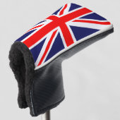 British Flag Golf Head Cover Headcover (3/4 Vorderseite)