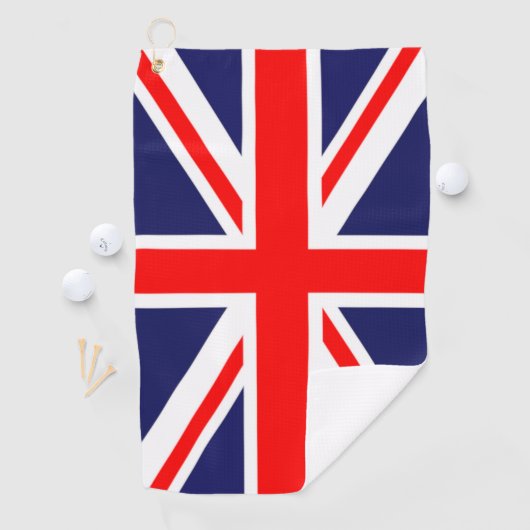 British Flag Golf Tower Golfhandtuch (Insitu)