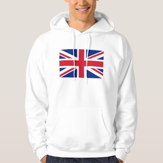BRITISH FLAG HOODIE (Vorderseite)