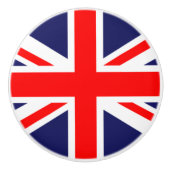 British Flag Keramik Cabinet Knob Keramikknauf (Vorderseite)
