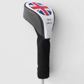 British Flag & Mit Monogramm Golf Clubs Covers Ver Headcover (angewinkelt)