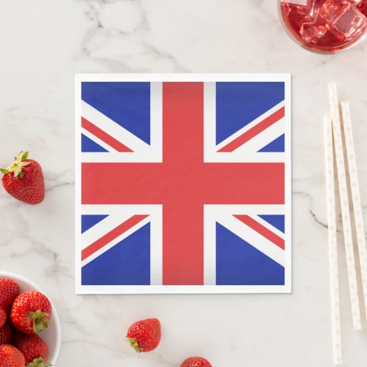 British Flag Paper Napkins Serviette (Beispiel)