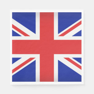 British Flag Paper Napkins Serviette