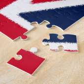 British Flag Pop Art European Travel Puzzle (Seite)