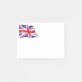 British Flag Post - Anmerkungen Post-it Klebezettel (Vorderseite)