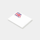 British Flag Post - Anmerkungen Post-it Klebezettel (angewinkelt)