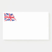 British Flag Post - Anmerkungen Post-it Klebezettel (Vorderseite)
