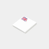 British Flag Post - Anmerkungen Post-it Klebezettel (angewinkelt)