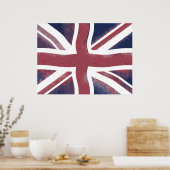 British Flag Print Poster (Küche)