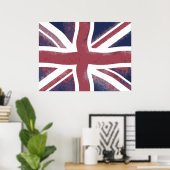 British Flag Print Poster (Heimbüro)