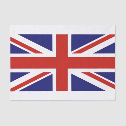 British Flag Tissue Paper Seidenpapier (Vorderseite)