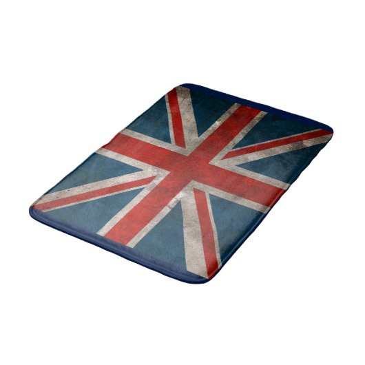 British Flag Union Jack Bath Mat Badematte (Schrägansicht)