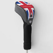 British Flag & United Golf Clubs Covers Vereinigte Golf Headcover (angewinkelt)