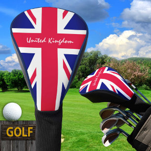 British Flag & United Golf Clubs Covers Vereinigte Headcover