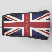 British Flag, United Kingdom Golf Clubs Union Jack Golf Headcover (Vorderseite)