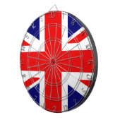 British Flag United Kingdom of England Dartscheibe (Vorderseite rechts)