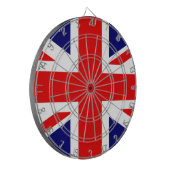 British Flag United Kingdom of England Dartscheibe (Vorderseite Links)