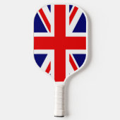 British Flag United Kingdom of England Pickleball Schläger (Rückseite)