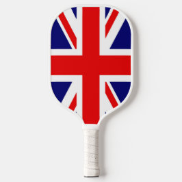 British Flag United Kingdom of England Pickleball Schläger