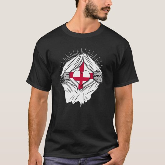 British Flags home of England T-Shirt (Vorderseite)