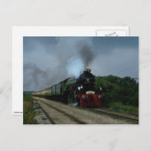 British "Flying Scotsman" auf Tour bei Parsons, KS Postkarte (Vorne/Hinten)